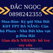 Mua - Bán Nhà Đất Căn Hộ thuộc dự án FPT Đằ Nẵng và FPT Plaza